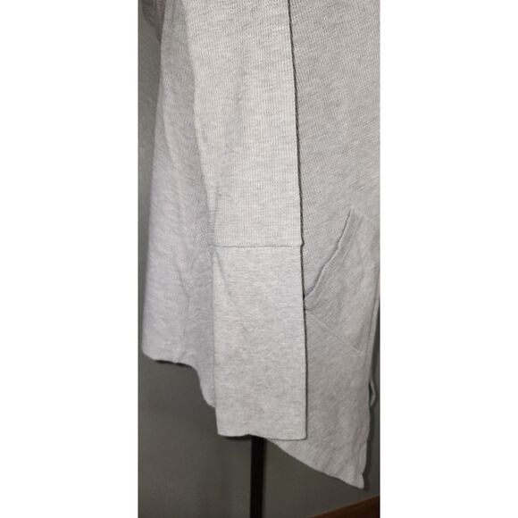 Retro-ology Women's Grey Hooded Cardigan Size M - Picture 4 of 7